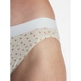 thumbnail image 3 of No Boundaries Cotton Stretch Jersey Bikini Panty, Women's XS-XXXL, 3 of 5