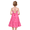 Watermelon Red, variant on Girls Dress Pink Tiered Ruffle Pleated Sleeveless Princess Dance Prom 4 Years