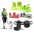 thumbnail image 2 of fastboy Hands-Free Dog For Running Reflective Strip Wide Application Made Of Nylon ggray 144cm 1Set, 2 of 6