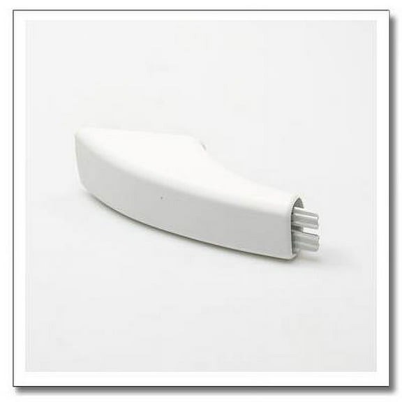 GE WB07K10043 End Cap Handle (white) - OEM Part