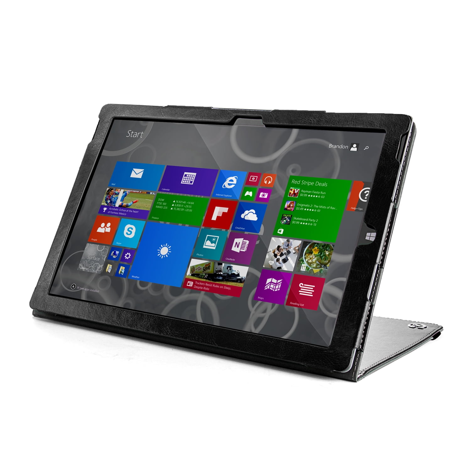 Download Portfolio Case with Stand for Microsoft Surface Pro 7 Pro 6 Pro 5 - Walmart.com