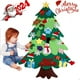 thumbnail image 5 of Set De Árbol De Navidad Diy Con Adornos Para Niños Regalos De Navidad Para Colgar En La Puerta O La Pared Árbol De Navidad Con 32 Accesorios, 5 of 8