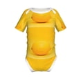 thumbnail image 2 of Balery Yellow Lemon Pattern Baby Climbing Clothes Infant Bodysuit Cute Infant Bodysuit Baby Romper-9M, 2 of 7