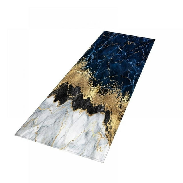 Marble Kitchen Mat and Rugs Anti Fatigue Cushioned Kitchen Floor Mat Non-Slip Kitchen Mats Set for Home Office Laundry 15.75X23.6in