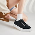 thumbnail image 5 of Unisex Adult Fashion Canvas Shoes Women’s Men’s Low Top Sneakers Breathable Lightweight Casual Walking Running Sneakers, 5 of 6