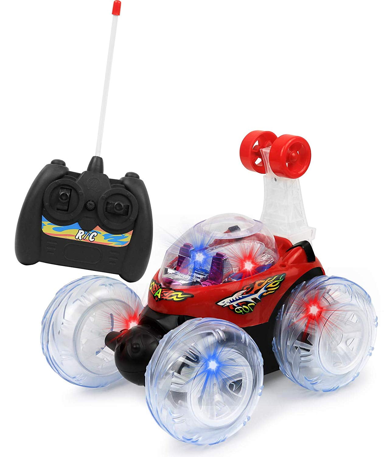 ！2020 Christmas ！Christmas Remote Control RC Bumper Cars Battle Cars Battery US 
