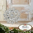 thumbnail image 3 of 4.25in Hanging Faux Jewel Ornament: Clear, 3 of 4