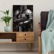 thumbnail image 5 of Qisvanset 12x16 Inch Yorkshire Terrier in Cup Canvas Painting Wall Art, 5 of 5