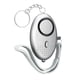 thumbnail image 3 of 1 llavero de alarma personal de sonido seguro con luz LED 130DB emergencia mujeres Plata jinwen alarma personal con luz, 3 of 8