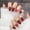Extra small XS, variant on Red Makeup Peony National Style Edition Chinese New Year's Premium Sense Pure Handmade Wear Nail Art Removable Fake Nail Finished Product
