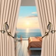 thumbnail image 2 of SUQ I OME Glam Ocean Bronze Curtain Holdbacks 2 Count, 2 of 4