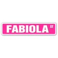 thumbnail image 1 of SignMission SS-FABIOLA Panneau de Rue pour Chambre d'Enfants 4 x 18 Po - Fabiola, 1 of 5
