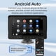 thumbnail image 2 of Riwesomey Reproductor MP5 de navegación para coche de 7 pulgadas, navegadores de mapas compatibles con Bluetooth, llamadas manos libres, Radio para coche, Combinaciones de reproductor de DVD/TV para Riwesomey VI021859-00B, 2 of 6