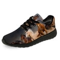 thumbnail image 4 of Uminder Womens Tennis Shoes Horse Sneakers Black Shoes Size 9.5, 4 of 5