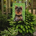 thumbnail image 2 of St. Patricks Day Shamrock Yorkie Puppy / Yorkshire Terrier Garden Flag, 2 of 2