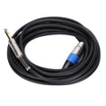 thumbnail image 2 of Cable XLR, XLR hembra a cable de micrófono de 6,35 mm Cable de conexión de micrófono Aspecto llamativo, 2 of 8