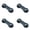 Black(4Pcs), variant on PPKVUFD Cabinet Lock - Life Safety Lock 1 Pack - Safety Cabinet Lock - Proofing Cabinet Kitchen System with Strong Adhesive Tape