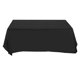 thumbnail image 1 of 1PC 137x183cm Eco-Friendly Tablecloth Pure Color Disposable Waterproof Plastic Protector Cover for Picnic Banquet Event Party (Black), 1 of 3