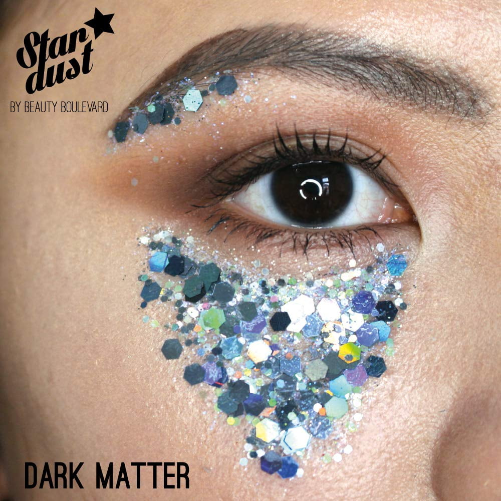 BeautyBLVD Stardust - Face, Body & Hair Glitter Pro Bag | Great for Festivals & Parties | Cosmetic Glitter | Cruelty Free