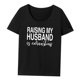 thumbnail image 4 of Camiseta para mujer Verano Tops Ropa Clásica Elegante Simple Cuello Redondo Camisa para XL, 4 of 8