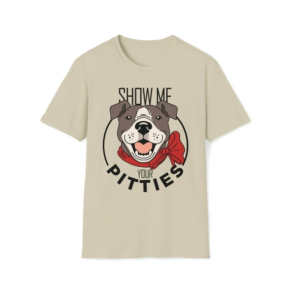 Show Me Your Pitties, Gildan Unisex Softstyle T-Shirt, Graphic Tee, S-3XL
