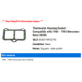thumbnail image 2 of Thermostat Housing Gasket - Compatible with 1984 - 1985 Mercedes-Benz 380SE, 2 of 2