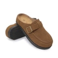thumbnail image 3 of Pennysue Women Clogs Slip On Suede Mule Shoes Buckle Arch Support Comfortable Casual House Slippers Outdoor Work, 3 of 7