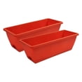 thumbnail image 3 of Jardineras de flores Strade Fareast Limited para ventana macetas para jardines Color rojo, 3 of 8