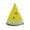 Watermellon yellow, variant on Realistic Tomato Wedge Replica with Lifelike Texture for Kitchen Party Display and Summer Fruit Themed Decoration (White2-10CM)