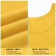 thumbnail image 6 of Women's Ribbed Tank Top, Viscose Sleeveless Round Neck Fitted Cami Shirts for Casual Daily Layering, 6 of 7