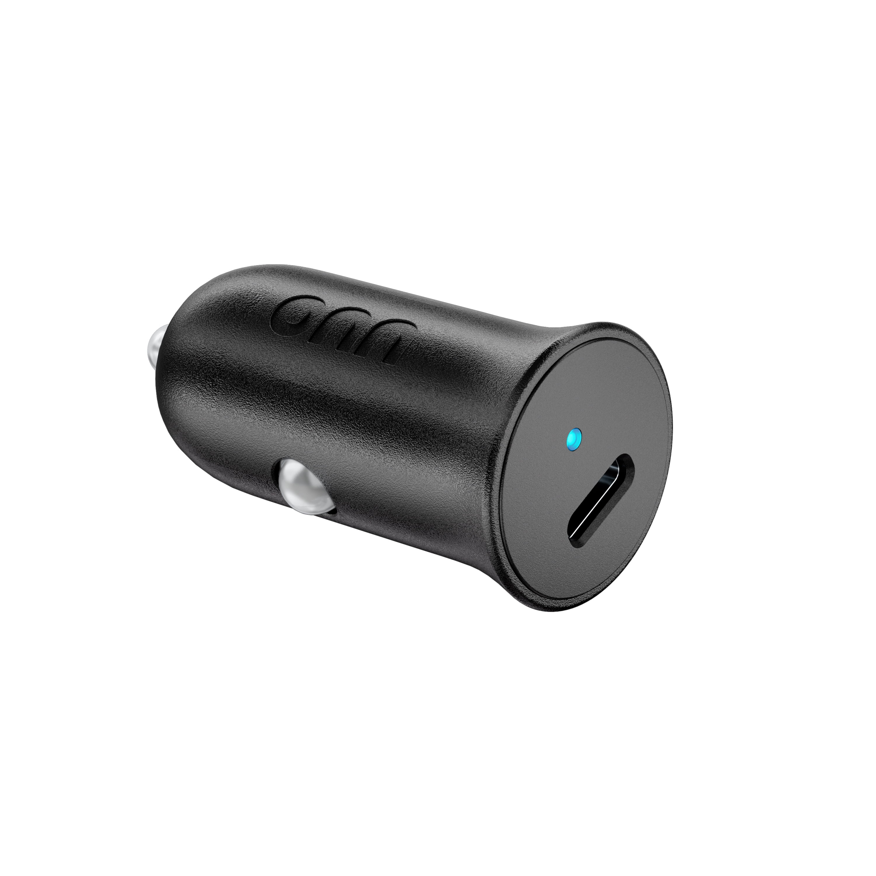 onn 20W Single USB-C Port Car Charger With 3ft Lighting to USB-C Cable, Fast Charging, USB-IF Certified, Black - Compatible with iPhone 17/16/15 Series, Galaxy, Note, Pixel Devices iPad Pro, & More