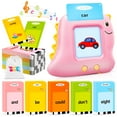 thumbnail image 1 of Timingsxd Tarjetas flash parlantes para niños pequeños Tarjetas flash con 540 palabras visuales Juguetes de terapia del habla: regalos educativos de aprendizaje para niños y niñas de 1, 2, 3, 4, 5 y 6, 1 of 5