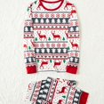 thumbnail image 1 of PatPat Christmas All Over Reindeer Print Conjuntos De Pijamas De Manga Larga A Juego Para La Familia (resistente A Las Llamas), Ropa De Salón Para Hombres, Mujeres Y Bebés, 1 of 4