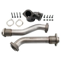 TRQ Right Turbo Up-pipe Kit Fits 1995-2003 Ford 1996-2004 International TCA15466