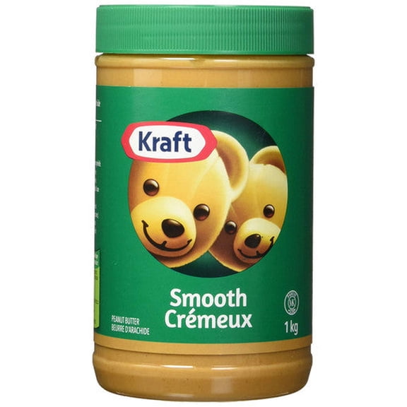 Kraft Peanut Butter Smooth, 1 Kg/35oz