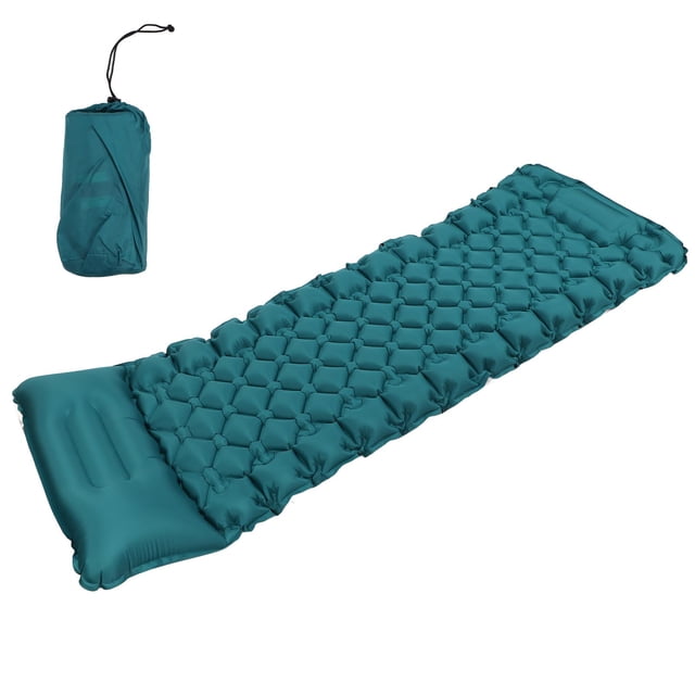Inflatable Air Bed,Camping Mattress Foot Operated Camping Sleeping Pad Camping Mattress Best in Class