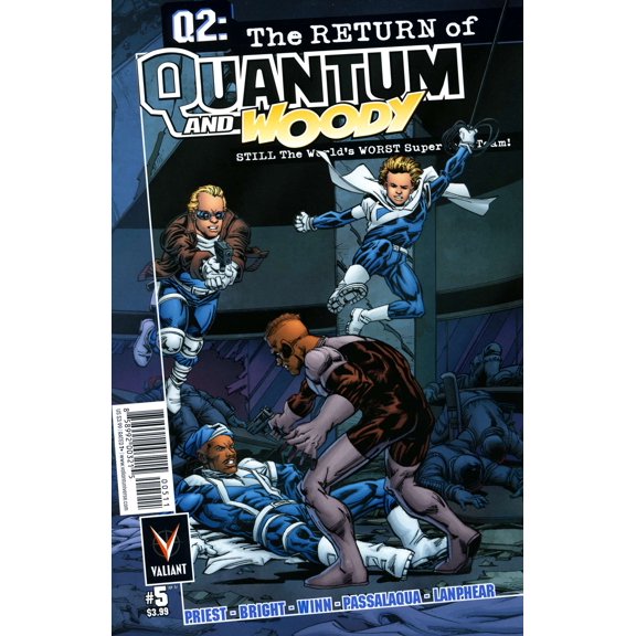 Q2: The Return of Quantum and Woody #5A VF ; Valiant Comic Book