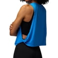 thumbnail image 3 of Large Armhole Tank Tops for Women - Workout Sport Yoga Running Gym Loose Crop Sleeveless Shirts Royal Blue S, 3 of 9