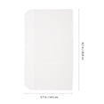 thumbnail image 2 of OUNONA 10Pcs Binder Pouches EVA White Ticket Holder for Business Users, 2 of 6