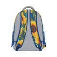 thumbnail image 3 of Country Rustic Sunflower Backpack - Breathable & Comfortable Student Bookbag for Daily Use, 3 of 6