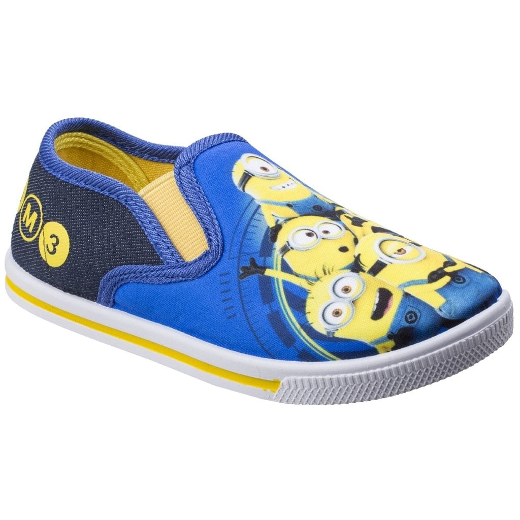 Leomil Childrens/Kids Minions Slip On Sneakers