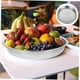 thumbnail image 2 of Thick Stainless Steel Dinner Plate 12-Inch Large Round Metal Serving Dish for Camping and Outdoor Use Unbreakable Kitchen Plate, 2 of 5