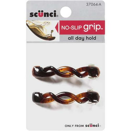 Scunci No-Slip Auto Clasp Barrettes