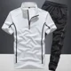 thumbnail image 3 of Camiseta lisa para hombre, ropa para hombre, sin logotipo, pantalones de chándal, conjuntos deportivos, sudadera, chándal de lujo, elegante, 5xl, XL, 3 of 5