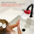 thumbnail image 6 of Prince Lionheart UPPY2 Step Stool and Faucet Extender Set, Flashbulb Fuchsia, Perfect for Potty Training and Kitchen, Grippy Non-Slip Top, Sturdy Base with Non-Slip Feet, 6 of 11