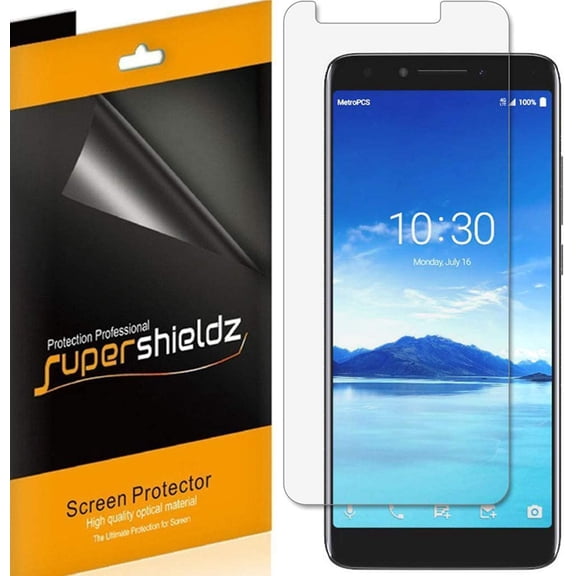 (6 Pack) Supershieldz Designed for Alcatel 7 Screen Protector, High Definition Clear Shield (PET)