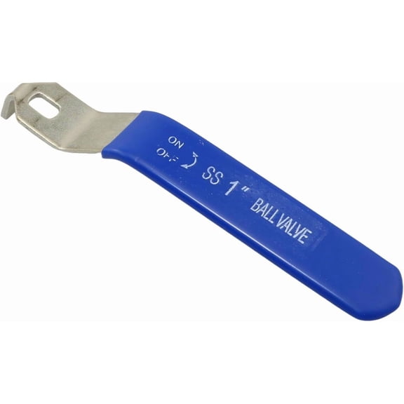 Stainless Steel Ball Valve Handle - Two-piece & Three-piece Faucet Switch with Plastic Handle, DN25