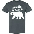 thumbnail image 3 of Inktastic Auntie Bear in White T-Shirt, 3 of 5
