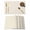 Cream, variant on White Placemats Set of 4, Cotton Linen Fabric Place Mats, Modern Simple White Backdrop Washable Decorative Table Mats Protector for Home Kitchen Dining Wedding Party Coffee Tables