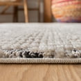 thumbnail image 6 of SAFAVIEH Marrakesh Bernadette Southwestern Polyester Area Rug, Ivory/Blue, 4' x 6', 6 of 10
